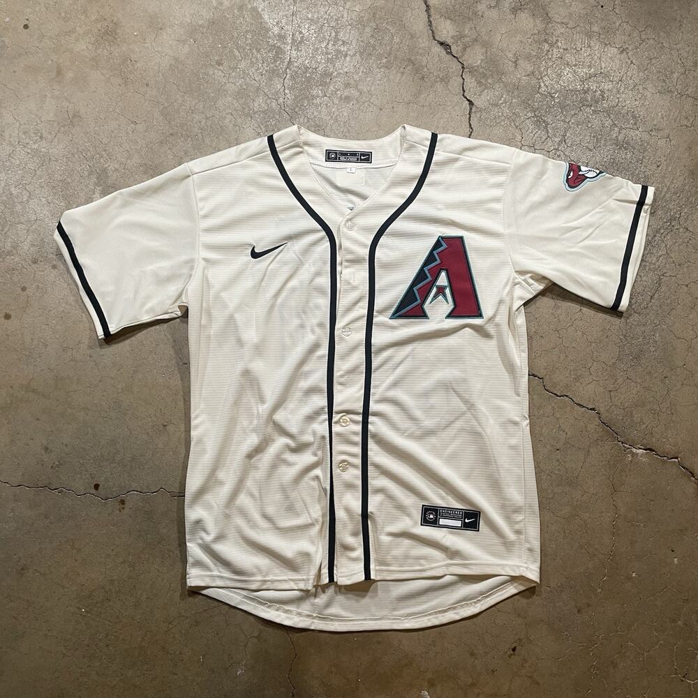 Corbin Burnes Adult Diamondbacks Jersey Size Large